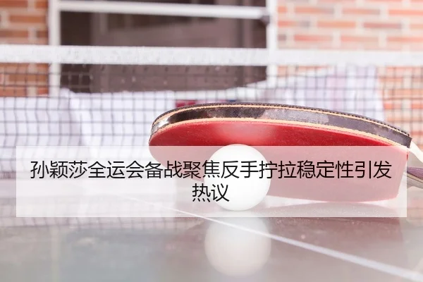 孙颖莎全运会备战聚焦反手拧拉稳定性引发热议
